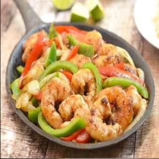 Shrimp Fajitas