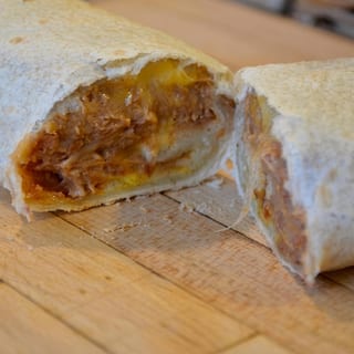 BEAN AND EGG BURRITO